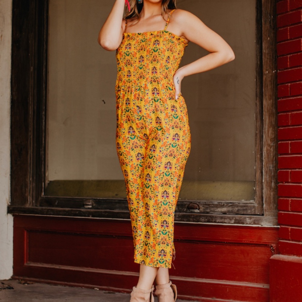 Mustard Romper